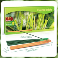 Scentorini Füstölő Pálcika Szett 120db - Citronella, Levendula, Vanília, Amber Musk 3