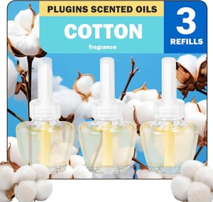 SCENTORINI punjenje za mirisne štapiće - miris pamuka - 3 x 19 ml