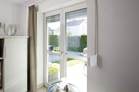 Schellenberg 50503 Dispozitiv de rulare pentru șnur de jaluzele, montaj aplicat, 14 mm x 5 m, sistem Mini, pivotant la 180°, alb, dispozitiv de înfășurare cu șuruburi 3
