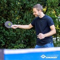 Set 6 mingi de ping-pong Schildkröt Donic Poly 40+, fluorescente, care strălucesc în întuneric, verde deschis 6