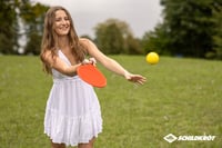 Set de Tenis de Plajă Schildkröt Funsports - 2 Rachete și 2 Mingi Moi în Geantă de Plasă - Set de Tenis de Plajă 4
