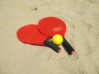Set de Tenis de Plajă Schildkröt Funsports - 2 Rachete și 2 Mingi Moi în Geantă de Plasă - Set de Tenis de Plajă 8