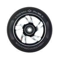 Set 2 roți de schimb pentru trotinetă freestyle Schildkröt High Performance, 100 mm, poliuretan duritate 88A, jantă aluminiu, rulmenți ABEC9 2