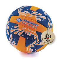 Plážová lopta Schildkröt Mini, veľkosť 2, Ø 14 cm, protišmykový textilný povrch, odolná voči slanej vode, pre malé deti 1