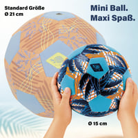 Minge de plajă mini din neopren Schildkröt, mărimea 2, Ø15 cm, rezistentă la apă sărată, suprafață textilă antiderapantă, pentru copii 2