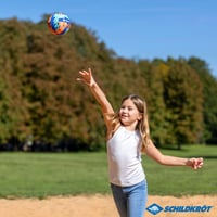 Schildkröt neoprénová mini plážová volejbalová lopta veľkosť 2, priemer 15 cm, odolná voči slanej vode, protišmykový mäkký povrch pre deti a rodinu 5