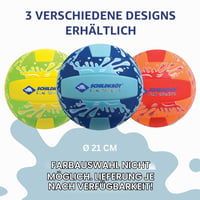 Minge de volei pe plajă din neopren Schildkröt, mărimea 5, diametru 21 cm, cu suprafață textilă, rezistentă la apă sărată, culori asortate, pentru grădină și plajă 2