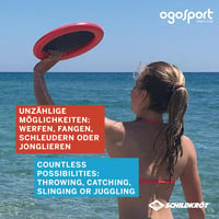 Sada Schildkröt Ogo Sport – 2 ks Ogo Soft Disc (priemer 29 cm) a 1 loptička – Klasická vonkajšia hra na hádzanie 6