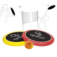 Sada Schildkröt Ogo Sport – 2 ks Ogo Soft Disc (priemer 29 cm) a 1 loptička – Klasická vonkajšia hra na hádzanie 1