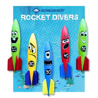 Sada potápačských rakiet Schildkröt Rocket Divers, 5 ks vodných rakiet pre deti do bazéna alebo vane, od 5 rokov 1