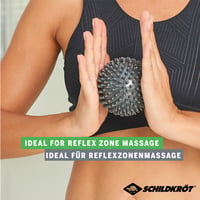 Set 2 Mingi de Masaj Schildkröt Spikey - Minge cu Țepi Dură și Moale pentru Gât, Spate, Picioare - Masaj Fascial și Puncte Trigger 3