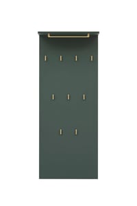 Závesný panel Schildmeyer Kent 151442, lesná zelená/zlatá, 50 x 20,9 x 110,6 cm 2