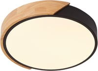 Schindora 24W LED mennyezeti lámpa 30cm meleg fehér 3000K nappali hálóhoz 1