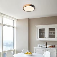 Schindora 24W LED mennyezeti lámpa 30cm meleg fehér 3000K nappali hálóhoz 2