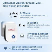 Schlafhimmel Ultrahangos Atkavédelem 2db Hálószobához és Nappalihoz 8