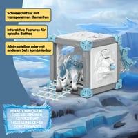 Schleich ELDRADOR BattleCave Snežný rozparovač 42733 Bojová hra s príšerou, úchytom a kryštálom, možnosť zostaviť ako arénu, 48 ks, od 6 rokov 8