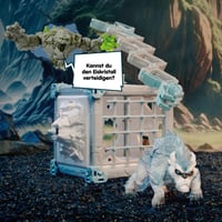 Schleich ELDRADOR BattleCave Snežný rozparovač 42733 Bojová hra s príšerou, úchytom a kryštálom, možnosť zostaviť ako arénu, 48 ks, od 6 rokov 2