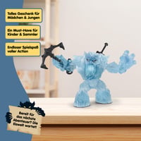 Schleich ELDRADOR Creatures Ľadový obor 70146 s pohyblivými rukami a čeľusťou – figúrka monštra pre dievčatá a chlapcov od 7 rokov, 24 8