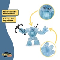 Schleich ELDRADOR Creatures Ľadový obor 70146 s pohyblivými rukami a čeľusťou – figúrka monštra pre dievčatá a chlapcov od 7 rokov, 24 3