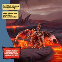 Figúrka Schleich ELDRADOR Creatures Lávový drak 70138 s pohyblivou čeľusťou a krídlami, 20x14x15 cm, pre dievčatá a chlapcov 7