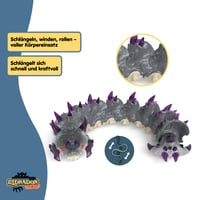 Schleich ELDRADOR Creatures Tieňový červ 70830 zberateľská figúrka príšery s pohyblivým telom pre dievčatá a chlapcov od 7 rokov 5x26x4 cm 5
