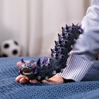 Schleich ELDRADOR Creatures Tieňový červ 70830 zberateľská figúrka príšery s pohyblivým telom pre dievčatá a chlapcov od 7 rokov 5x26x4 cm 3