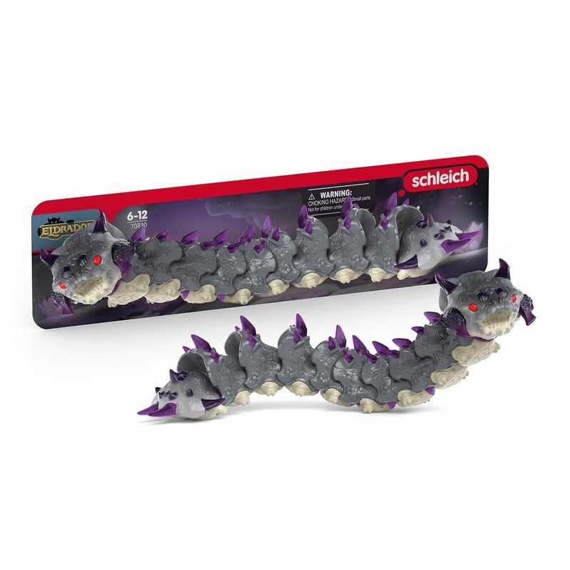 Schleich ELDRADOR Creatures Tieňový červ 70830 zberateľská figúrka príšery s pohyblivým telom pre dievčatá a chlapcov od 7 rokov 5x26x4 cm