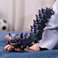 Schleich ELDRADOR Creatures Tieňový červ 70830 zberateľská figúrka príšery s pohyblivým telom pre dievčatá a chlapcov od 7 rokov 5x26x4 cm 2