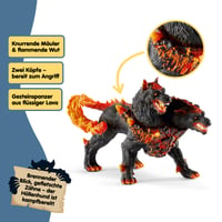 Schleich ELDRADOR Creatures štartovacia sada 72179 – Ohnivý bežec, Snehový vlk, Kamenné monštrum a Superzbraň – 5-dielna sada figúrok príšer od 7 rokov 5