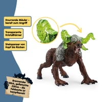 Schleich ELDRADOR Creatures štartovacia sada 72179 – Ohnivý bežec, Snehový vlk, Kamenné monštrum a Superzbraň – 5-dielna sada figúrok príšer od 7 rokov 6