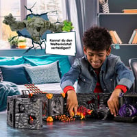 Schleich ELDRADOR Csataküzdőtér: Láva vs. Árnyék - 71 részes szörnycsata készlet kristályokkal, egymásra rakható barlangokkal, 7+ éves gyere 2