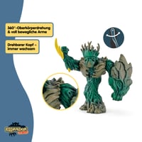 Schleich ELDRADOR Vládca džungle 70151 - Figúrka príšery s otočnou hlavou, 14x7x11 cm 4