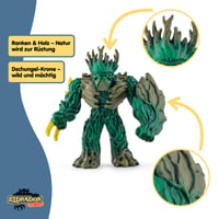 Schleich ELDRADOR Vládca džungle 70151 - Figúrka príšery s otočnou hlavou, 14x7x11 cm 3