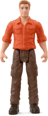 Set de joacă Schleich Farm World Forest Farmer cu vehicul 42659 – Fermierul Paul, câine, vehicul de teren și accesorii, 49 piese, de la 3 ani 7