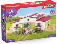 Schleich Horse Club 42344 Set za igru farma konja s figurama i konjima, komplet od 97 dijelova, za djecu od 5 godina i stariju 10