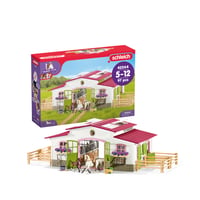 Schleich Horse Club 42344 Set za igru farma konja s figurama i konjima, komplet od 97 dijelova, za djecu od 5 godina i stariju 1