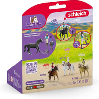 Set de joacă Schleich Horse Club Lisa și Storm 42712 cu figurină articulată și accesorii pentru echitație, 6 piese, începând cu vârsta de 5 ani 10