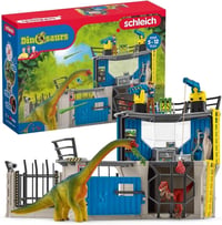 SCHLEICH Nagy Dinoszaurusz Kutatóállomás 72 részes játékszett 2 dinóval és Maxx kutatóval, 4-12 éves gyerekeknek 1