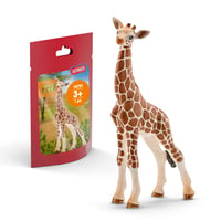 Schleich Wild Life Figúrka mláďaťa žirafy 14751 – Detailne spracovaná figúrka zvieratka pre deti od 3 rokov, 7x4x12 cm 1