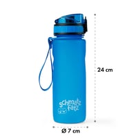 Detská fľaša na vodu Klarstein schmatzfatz 500 ml, nepriepustná, bez BPA, so sitkom na ovocie, priehľadná, na šport, do školy a na turistiku 8