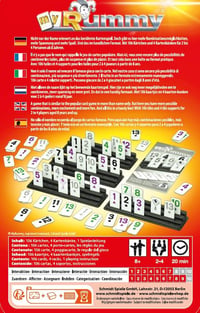 Cestovná hra Schmidt My Rummy v kovovej krabičke – Klasická kartová hra Rummy na cesty 3
