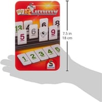 Cestovná hra Schmidt My Rummy v kovovej krabičke – Klasická kartová hra Rummy na cesty 4