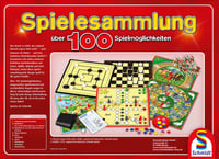 Schmidt Spiele 49147 Hracia súprava – 100 hier v jednej škatuli, spoločenská hra pre deti aj dospelých 3