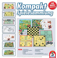 Schmidt Spiele 49188 Kompaktná herná sada so 150 hrami – Ideálna na cesty, malá spoločenská hra 3
