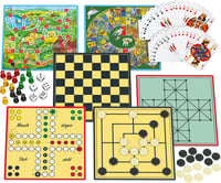 Schmidt Spiele 49188 Kompaktná herná sada so 150 hrami – Ideálna na cesty, malá spoločenská hra 4