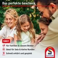 Kocková hra Schmidt Spiele 49384 Clever hoch Drei – séria Klein & Fein – strategická spoločenská hra pre deti a dospelých 7