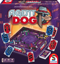 Spoločenská hra Schmidt Spiele 49454 Agent Dog – Den letzten beissen die Hunde – Rodinná kartová hra so psíkmi od 8 rokov 1