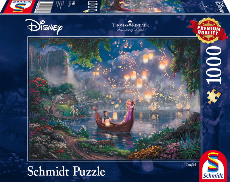 Schmidt Spiele 59480 Thomas Kinkade Disney Locika puzzle 1000 dielikov