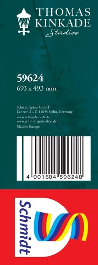 Schmidt Spiele 59624 Thomas Kinkade Kaviareň na Talianskej riviére, 1000-dielne puzzle pre dospelých 2