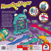 Schmidt Spiele Monsterjäger 40557 3D akčná hra s príšerkami - farebná spoločenská hra pre deti 3